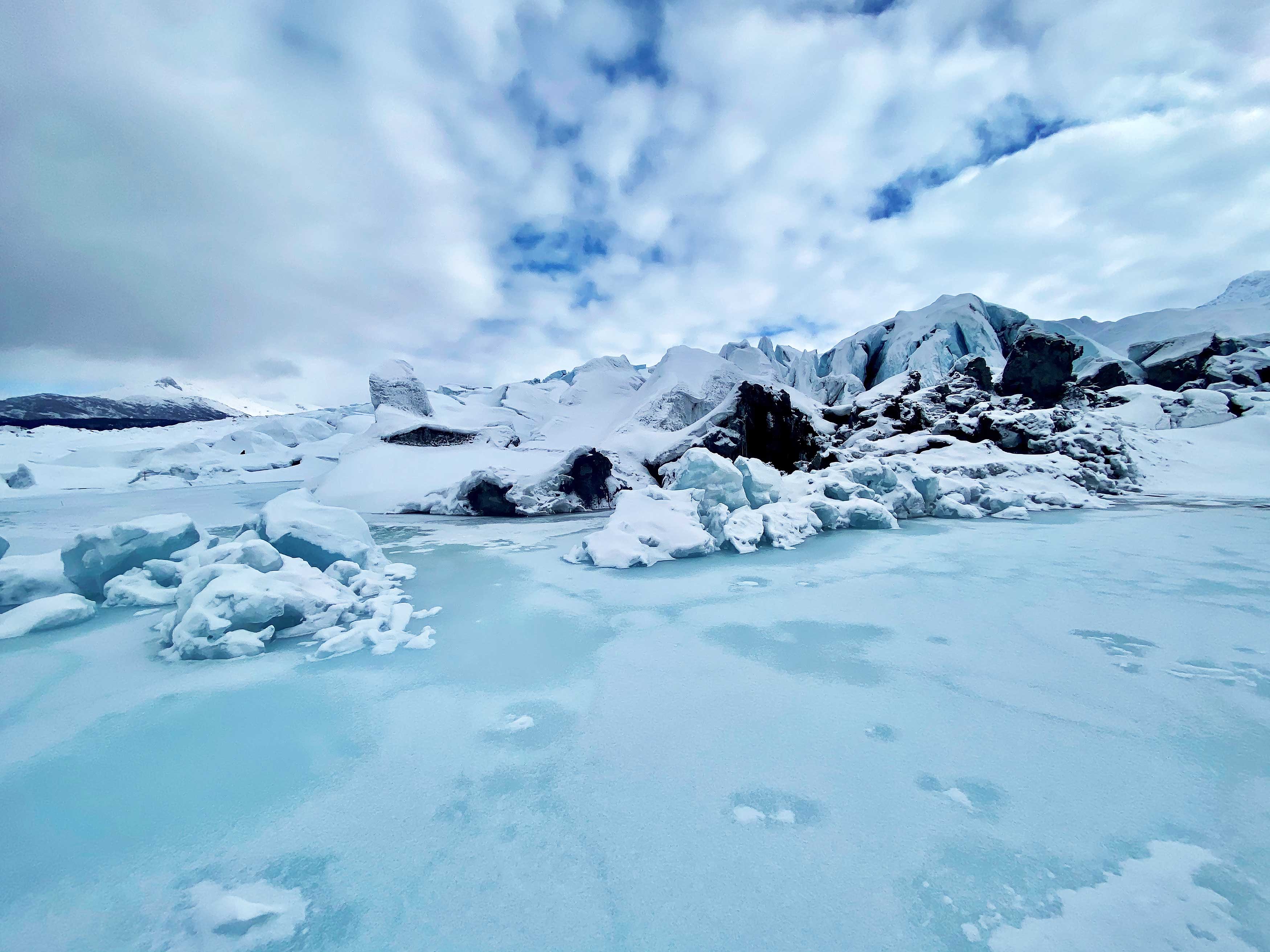 Photo taken of Matanuska Glacier in AK.